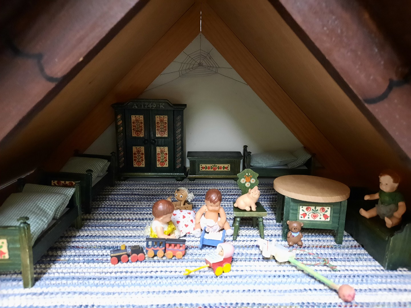 Kinderzimmer im Dachgeschoss